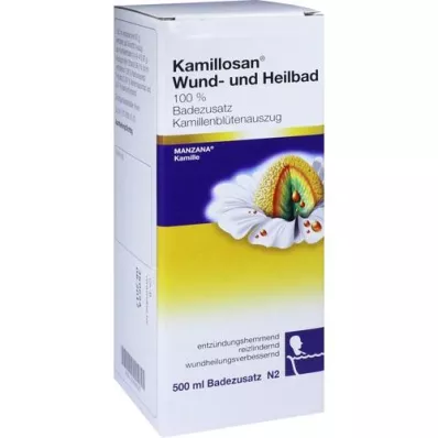 KAMILLOSAN Baño para heridas y curación, 500 ml