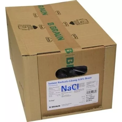 NATRIUMCHLORID Solución de infusión Braun Ecobag al 0,9%, 10x1000 ml