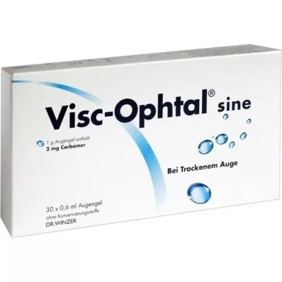 VISC OPHTAL gel para ojos sinusoidal, 30x0,6 ml