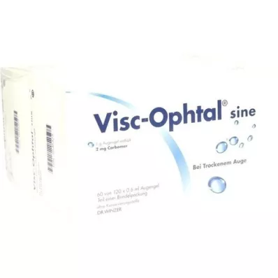 VISC OPHTAL gel para ojos sinusoidal, 120X0,6 ml