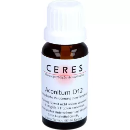 CERES Aconitum D 12 Dilución, 20 ml