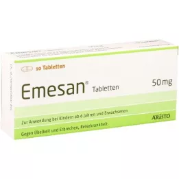 EMESAN Tabletas, 10 piezas