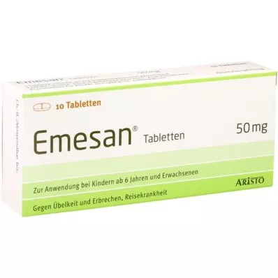 EMESAN Tabletas, 10 piezas