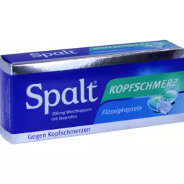 SPALT Cápsulas blandas para el dolor de cabeza, 20 piezas