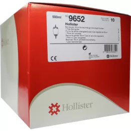 HOLLISTER Bolsa de orina para piernas con drenaje 500 ml no estéril, 10 unidades