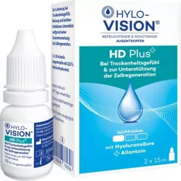HYLO-VISION HD Plus colirio, 2X15 ml