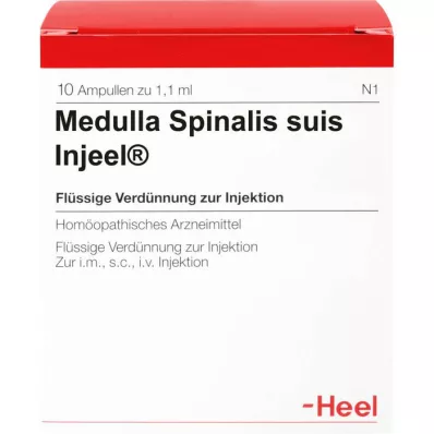 MEDULLA SPINALIS ampollas suis Injeel, 10 piezas