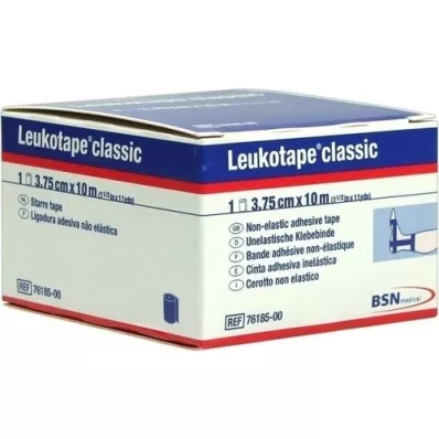 LEUKOTAPE Clásico 3,75 cm x 10 m azul, 1 pieza