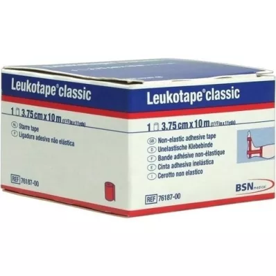 LEUKOTAPE Clásico 3,75 cm x 10 m rojo, 1 ud