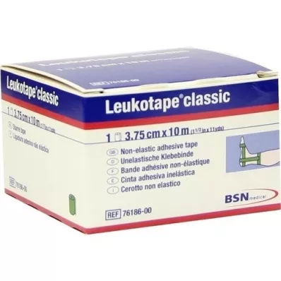 LEUKOTAPE Clásico 3,75 cmx10 m verde, 1 pieza