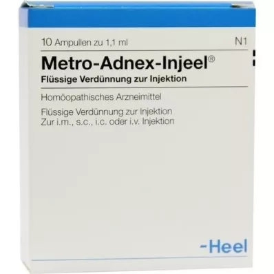 METRO Ampollas Adnex Injeel, 10 piezas