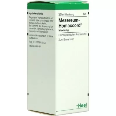 MEZEREUM HOMACCORD Gotas, 30 ml