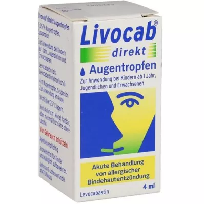 LIVOCAB colirio directo, 4 ml