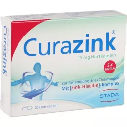 CURAZINK Cápsulas duras, 20 piezas
