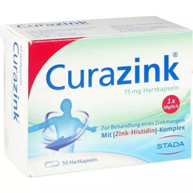 CURAZINK Cápsulas duras, 50 unidades