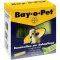 BAY O PET Tiras masticables para el cuidado dental de menta verde para perros pequeños, 140 g