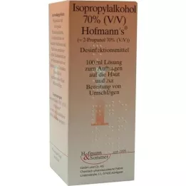 ISOPROPYLALKOHOL 70% V/V de Hofmann, 100 ml