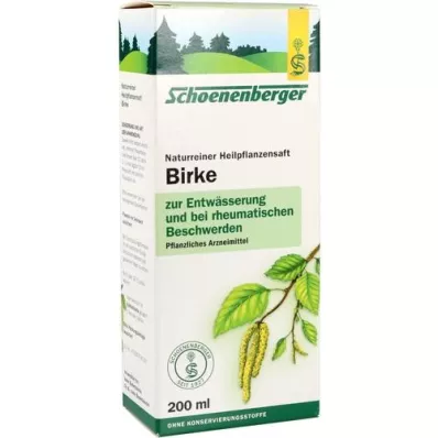 BIRKENSAFT Zumo de plantas medicinales Schoenenberger, 200 ml