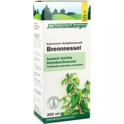 BRENNNESSELSAFT Schönenberger, 200 ml BRENNNESSELSAFT Schönenberger, 200 ml