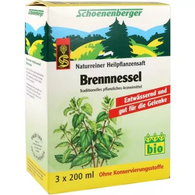 BRENNNESSELSAFT Schoenenberger, 3X200ml