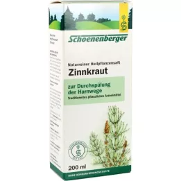 ZINNKRAUT SAFT Schönenberger, 200 ml