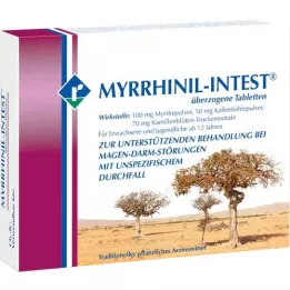 MYRRHINIL INTEST tabletas recubiertas, 50 piezas