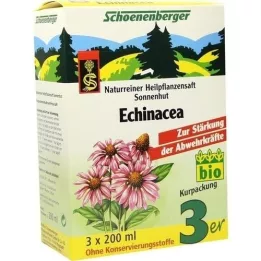 ECHINACEA SAFT Zumos de plantas medicinales Schoenenberger, 3X200 ml