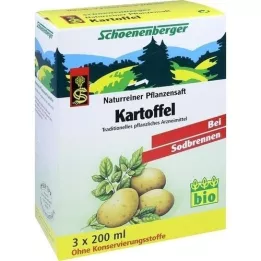 KARTOFFELSAFT Zumos de plantas medicinales Schoenenberger, 3X200 ml