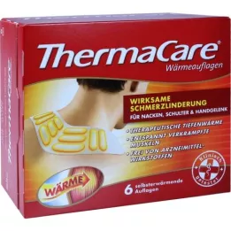 THERMACARE Hombreras y cuello para aliviar el dolor, 6 unidades