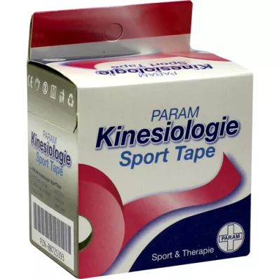 KINESIOLOGIE Cinta deportiva 5 cm x 5 m rosa, 1 ud