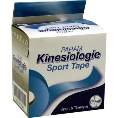 KINESIOLOGIE Cinta deportiva 5 cm x 5 m azul, 1 pieza