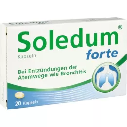 SOLEDUM Cápsulas fuertes 200 mg, 20 piezas