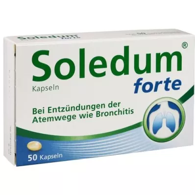 SOLEDUM Cápsulas fuertes 200 mg, 50 piezas