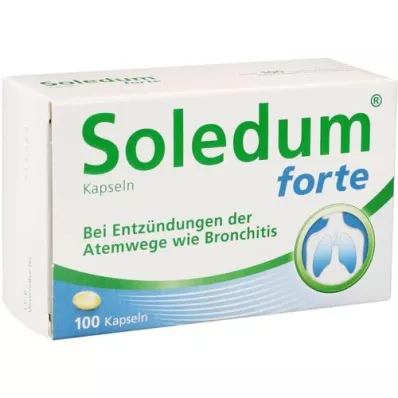 SOLEDUM Cápsulas fuertes 200 mg, 100 piezas SOLEDUM Cápsulas fuertes 200 mg, 100 piezas