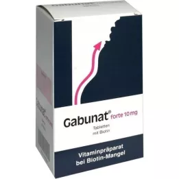GABUNAT Forte 10 mg tabletas, 90 piezas