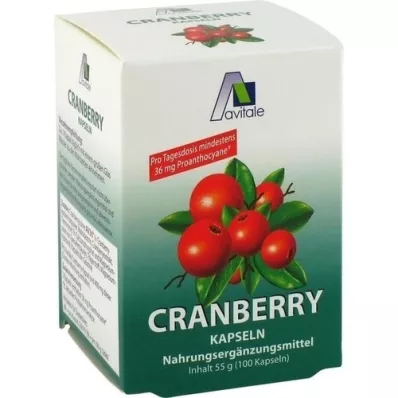 CRANBERRY KAPSELN 400 mg, 100 comprimidos