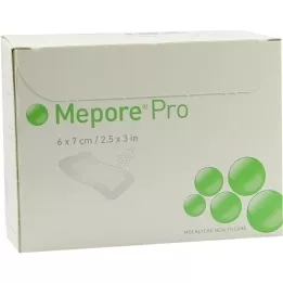 MEPORE Apósito estéril Pro 6x7 cm, 60 unidades