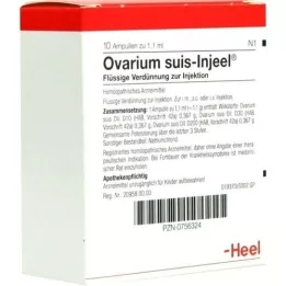 OVARIUM SUIS Ampollas Injeel, 10 piezas
