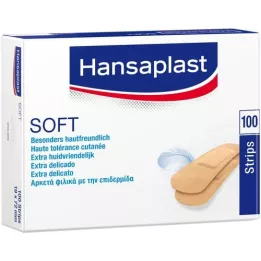 HANSAPLAST Tiras blandas 19x72 mm, 100 piezas