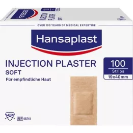 HANSAPLAST Tiras de yeso inyectable blando 19x40 mm, 100 piezas