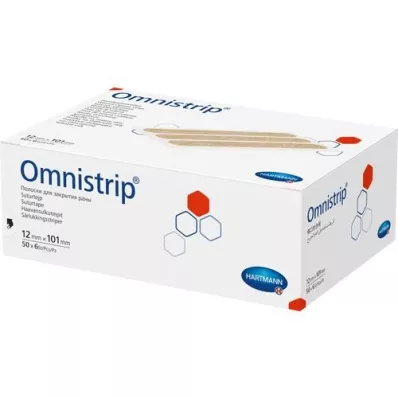 OMNISTRIP Tiras de sutura para heridas 12x101 mm, 300 unidades
