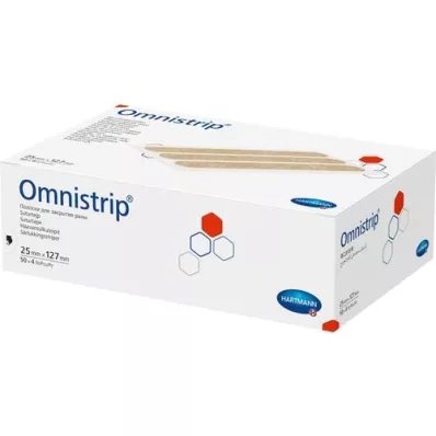OMNISTRIP Tiras de sutura para heridas 25x127 mm, 200 unidades