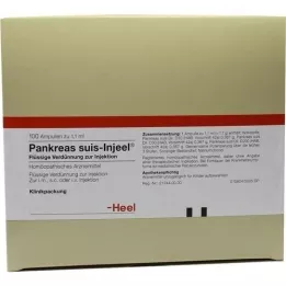 PANKREAS SUIS Ampollas Injeel, 100 piezas