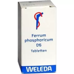 FERRUM PHOSPHORICUM D 6 tabletas, 80 piezas