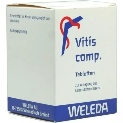 VITIS tabletas comp., 200 piezas