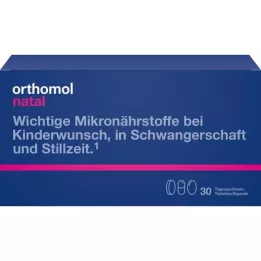 ORTHOMOL Paquete combinado de comprimidos/cápsulas natales, 1 ud