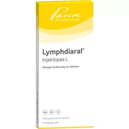 LYMPHDIARAL INJEKTOPAS Ampollas L, 10 piezas