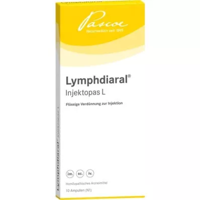 LYMPHDIARAL INJEKTOPAS Ampollas L, 10 piezas