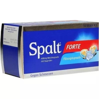 SPALT cápsulas blandas fuertes, 50 piezas