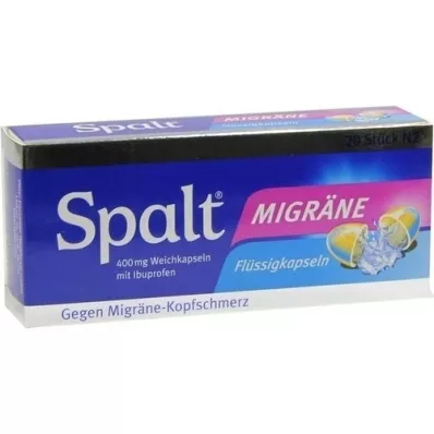 SPALT Cápsulas blandas para migraña, 20 piezas SPALT Cápsulas blandas para migraña, 20 piezas